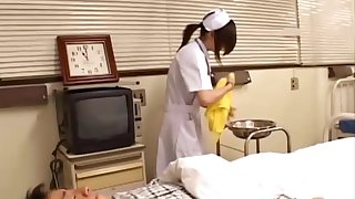 Pretty Nurse Knows How There Milk My Cock With Her Big Tits